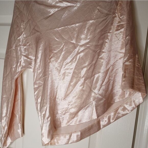 NWT Rachel Rachel Roy S OneShoulder Tencel Blend October Blossom Women's Top $89 - Picture 5 of 11